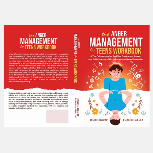 Awesome book cover to help teens rock at life! Design by SOF1ANE AF