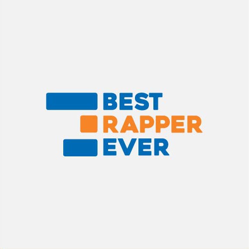 Dope logo for a media publication: Best Rapper Ever - Dissecting rap lyrics using analytics & data Design por mirza yaumil