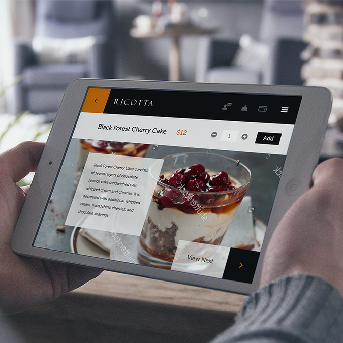 Restaurant Tablet Menu Designs | Other web or app design contest