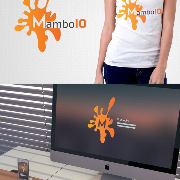 Create an entertaining logo for MamboIO