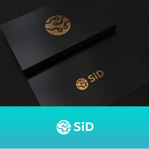 Diseño de SID Logo de Saurio Design