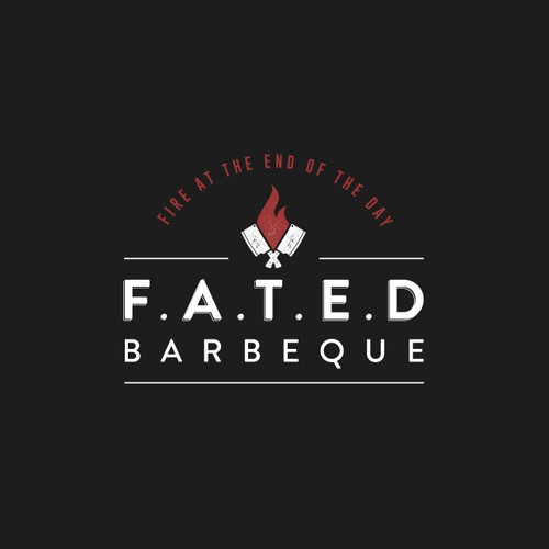 F.A.T.E.D. BBQ! Competition BBQ Team Logo NEEDED https://www.instagram.com/fated_bbq/ Design by alvinl92