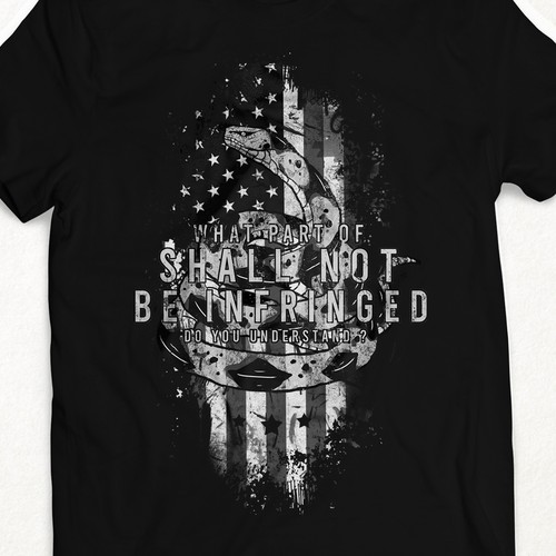 *GUARANTEED WINNER* 2nd Amendment Shirt - Patriotic Design by Ahsannn