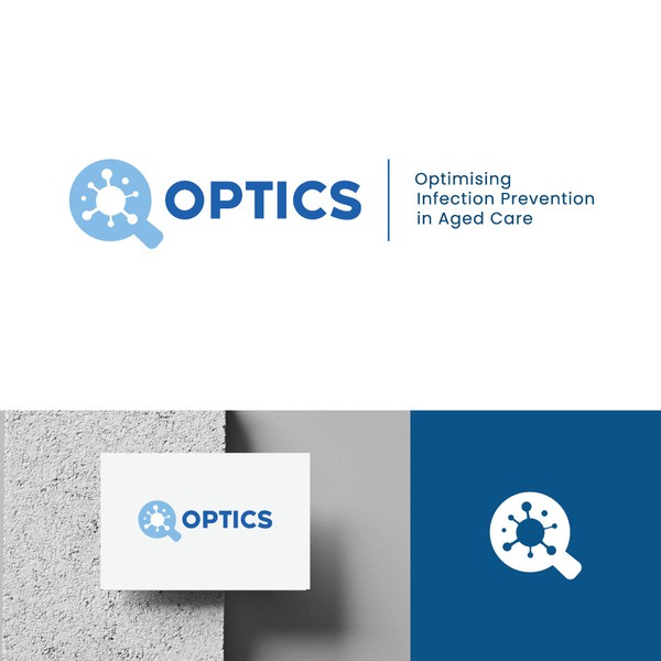 Design by TrueFocus titled "Optics Logo"