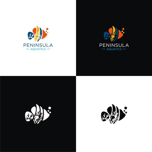 Design an aquatic logo for aquarium cleaning service, Logo design contest