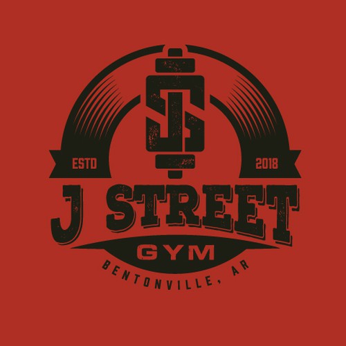 Create a Logo for a Badass/Old School Body Builder Gym! Design réalisé par Zarkum