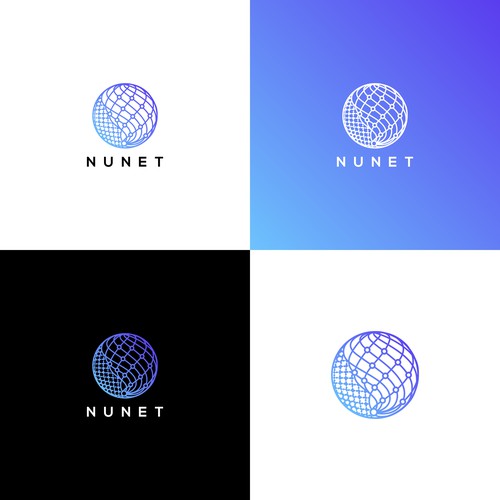 Logo design for NuNet the Primordial Soup for the Emergence of Superintelligence Design by Genie.W