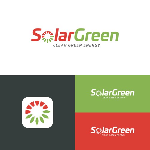 コンペ「Logo for solar retailer, SolarGreen」のデザイン by ARA designsさん 