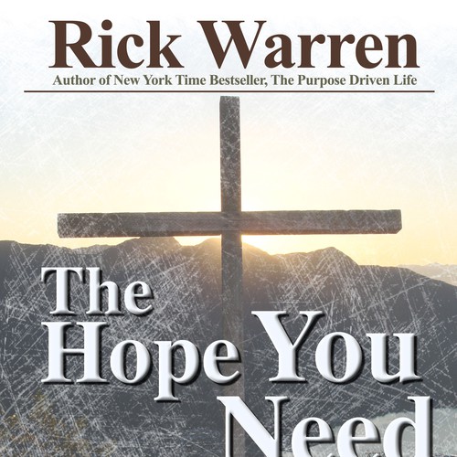 Design Design Rick Warren's New Book Cover por 99Bryan