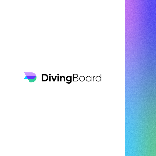 Trading App Logo "Diving Board" Design by Kunai.