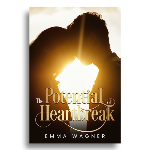 Silhouettes in love + sunshine + youthful + bookstore = The Potential of Heartbreak Design by Trivuj