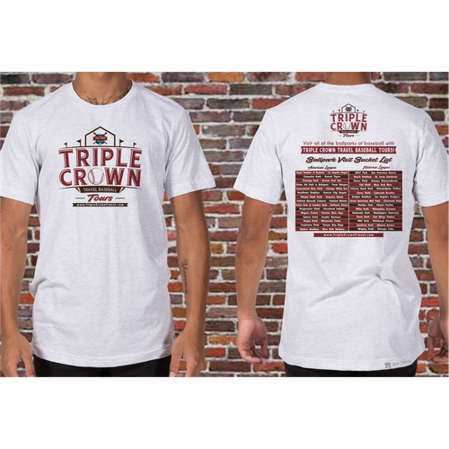 Baseball Tour Company needs baseball themed TShirt Design Tshirt