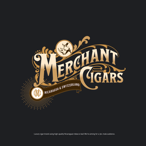 Revamp Merchant cigars logo Design by Seiya Design's