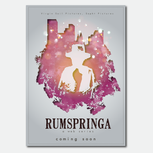 Create movie poster for a web series called Rumspringa Réalisé par ALOTTO