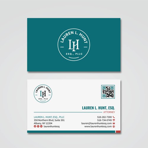 Design business cards and letterhead for a modern law firm Design by Tcmenk