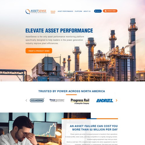 Engaging B2B Website Upgrade for AssetSense Design by Maddy Creative
