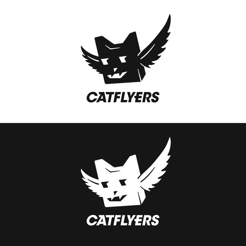 Design di Blend images to create flying cat sneaker logo: CATFLYERS di Mazsan