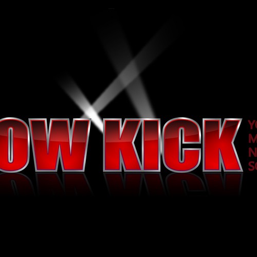 Awesome logo for MMA Website LowKick.com! Design by VolenteDio