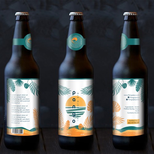 Beer label design for Southeast Asian millennials Design réalisé par VladanP.