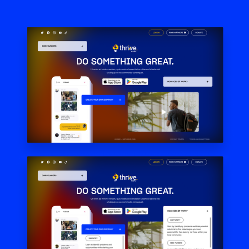 Forbes-listed company needs website for Gen-Z users Design by Rostyslav Pavliukh™