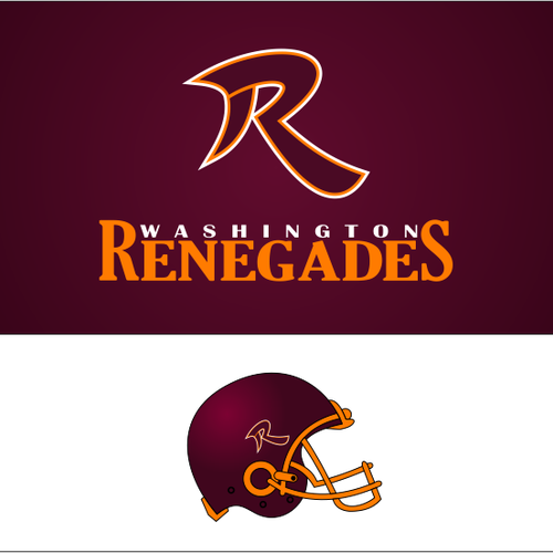 Community Contest: Rebrand the Washington Redskins  Design by B4Y