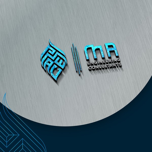 Arabic English mixed logo 