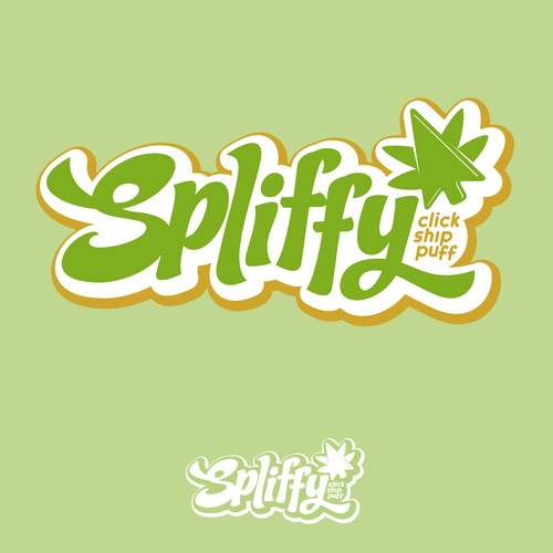 Design Cannabis Delivery Service in Los Angeles (Spliffy) di palmateer™