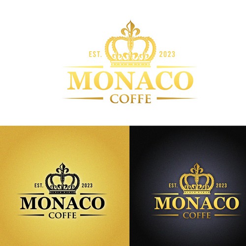 Monaco Coffee Design by brightoneart