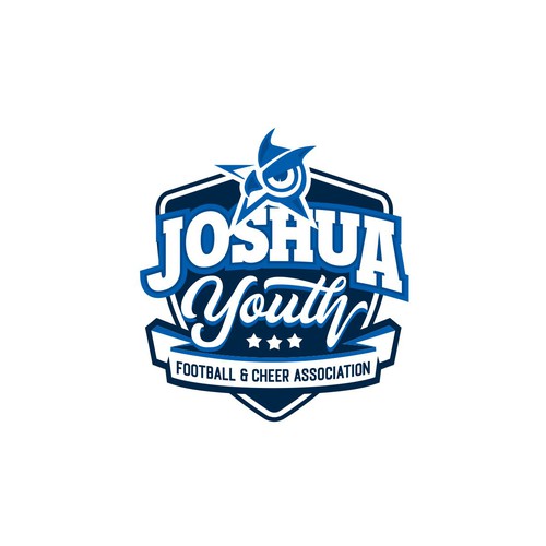 Joshua Youth Football & Cheer Logo Design by Y A N A