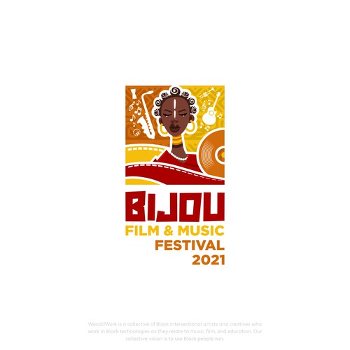 Bijou Film and Music Festival Needs Some Magic!! You Got the Glow? Design by J.K. Design