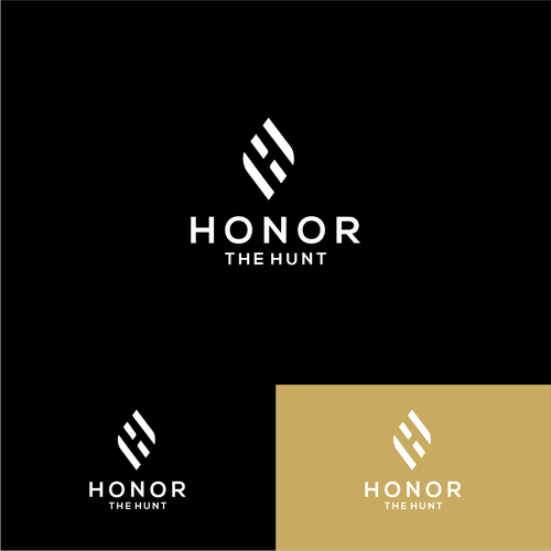 Design a masculine logo for HONOR HUNTING.com Design by NaiNia