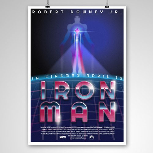 Create your own ‘80s-inspired movie poster! Design von Olebacon1