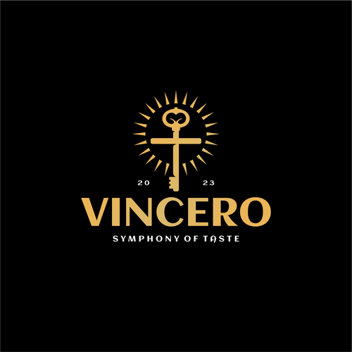 Making a logo in a restaurant (Name is VINCERO) Design réalisé par Collin Jr