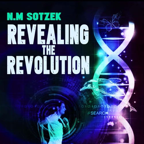 Design an awesome cover for Science/sports-fiction novel 'Revealing the Revolution' Design by : Elementi.studio