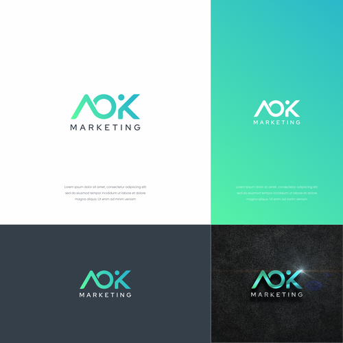 AOK Marketing needs a logo that's more than just AOK Design réalisé par immortal™