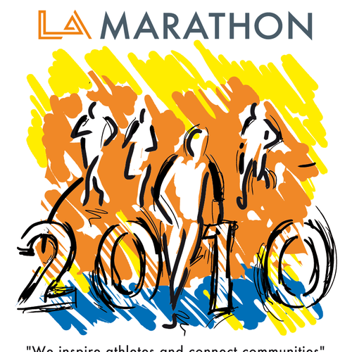 LA Marathon Design Competition Ontwerp door matmole