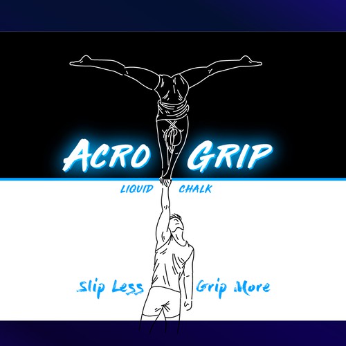 Circus Acrobat needs a product label! Design by Aldo_J96