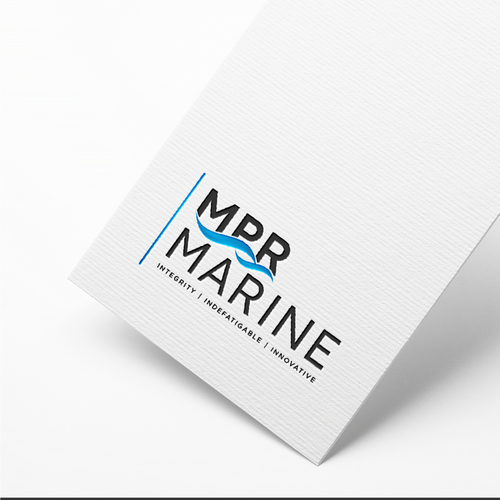 A Logo for a young, fresh, but with a nod to tradition, Maritime Consulting and Support Company. Design by pecas