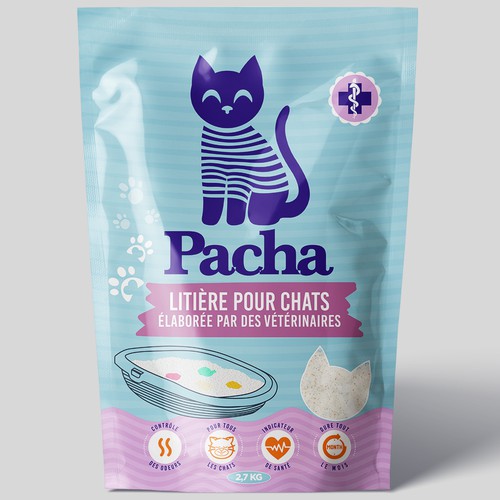 Cat Litter startup Minimalistic packaging - Contest Design von agooshe