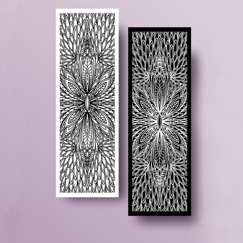 Bookmark design for future multiple theme sets Design by _isObel_