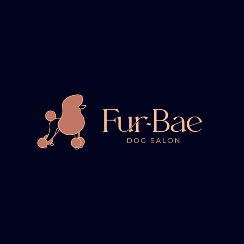 Design a logo/branding for Fur-Bae (slogan: Before Anything Else) luxury dog wellness/lifestyle biz Design by Lee Chatte