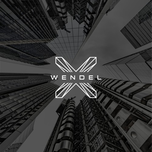 Luxury Logo Design for Wendel X — A Premium Construction Brand Built Different Design by alisto!
