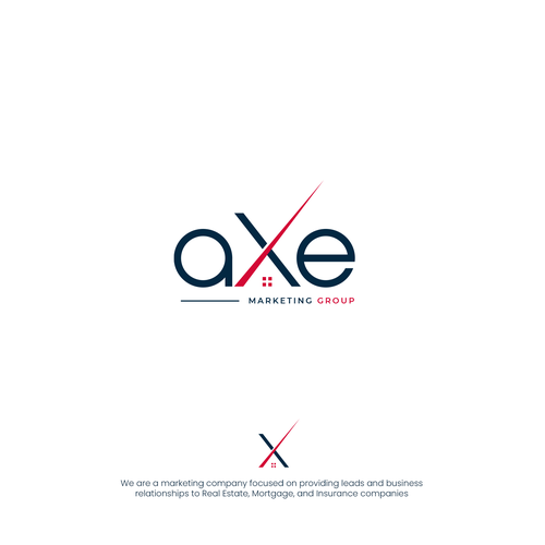 aXe Marketing Group needs a cool and creative logo Design by ✅ dot