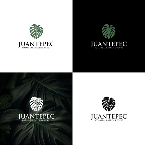 Botanical garden & Venue Logo creation (we would like to use the leaf as a cut out on a steel plaque (with holes in the  Design by Unintended93