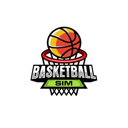 Basketball Simulator Logo Design Design by Mindtrick72