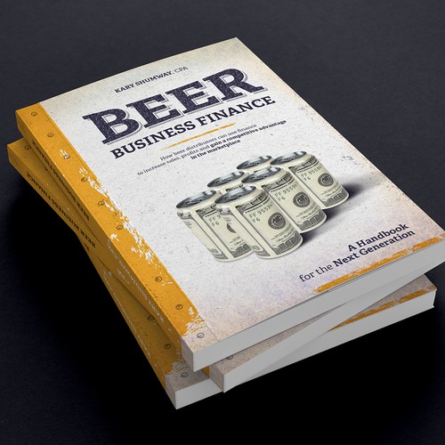 Design an award-winning book cover for the beer business Design by A-Sz