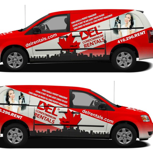 Dodge Caravan Wrap Design For Del Condominium Rentals Car