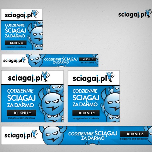 New banner ad wanted for sciagaj Réalisé par DataFox