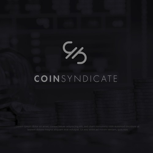 Logo for Coin Syndicate Influencer Agency Design by Bipardo