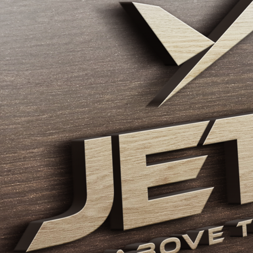 Jet logo design-ontwerp door Marco Fortes